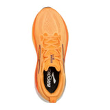 Brooks Mens 110446 821 Glycerin GTS 22 Orange Nightlife White Plush Cushion Support Running Shoes (Medium D Width) ThatShoeStore