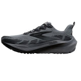Brooks Men's 110475 004 Ghost Trail Gray Gray Blackened Pearl Balanced Cushion Trail Running Shoes (Wide 2E Width) ThatShoeStore