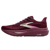 Brooks Women's 120431 581 Ghost 17 Burgundy Pink Green Neutral Cushion Running Shoes ThatShoeStore