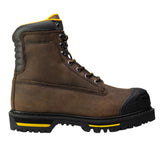 Chinook Footwear Men's 8490B 8IN Tarantula Brown Steel Toe Work Boots ThatShoeStore