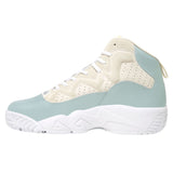 Fila Men's 1BM01866-107 MB Jamal Mashburn Egret Gray Mist Aurora Retro Basketball Shoes ThatShoeStore