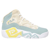 Fila Men's 1BM01866-107 MB Jamal Mashburn Egret Gray Mist Aurora Retro Basketball Shoes ThatShoeStore
