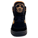Patrick Ewing Athletics Men's 1BM00143-040 ECLIPSE Black Gold Basketball Shoes ThatShoeStore