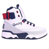 Patrick Ewing Athletics Men's 1BM02385-124 EWING 33 HI X BRONX White Navy Red Basketball Shoes ThatShoeStore