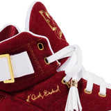 Patrick Ewing Athletics Men's 1BM02461-614 33 HI x ODB Ol Dirty Bastard Burgundy White Gold Basketball Shoes ThatShoeStore