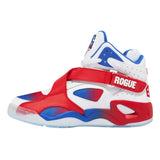 Patrick Ewing Athletics Men's 1EW02646-125 Rogue White Red Blue Gradient Basketball Shoes ThatShoeStore