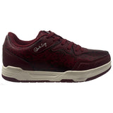 Rebound by Patrick Ewing Men's 1RMSN06-117 Backcourt Snake Burgandy Casual Shoes ThatShoeStore