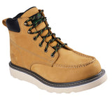 Skechers Men's 256019 John Deere Kadmiel Grand Creek Wheat Soft Toe Work Boots ThatShoeStore