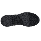 Skechers Women's 177526 UNO Wedge Everything Nice Black Air-Cooled Memory Foam Skech-Air Casual Shoes ThatShoeStore