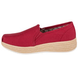 Skechers Women's 114070 BOBS Urban HighLites Red Casual Shoes ThatShoeStore