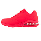 Skechers Women's 155634 UNO 2- Great Kolor Neon Coral Casual Shoes ThatShoeStore