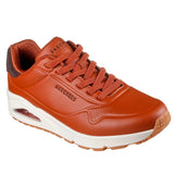 Skechers Men's 183007 UNO Tailored Air Cognac Casual Shoes ThatShoeStore