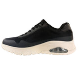 Skechers Men's 183310 Uno Flex- Spring On Air Black Casual Shoes ThatShoeStore
