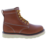 Skechers Men's 200010 Pettus Lebaum Dark Brown Work Boots ThatShoeStore