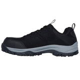 Skechers Men's 200247 Relment- Byrin Black Safety Toe Metal Free Work Shoes ThatShoeStore