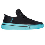 Skechers Men's 251032 Snoop One-OG Tela Black Aqua Slip-ins Casual Shoes ThatShoeStore