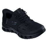 Skechers Women's 108261 Glide Step Pro Edura Black Slip and Water Resistant Slip-ins Work Shoes ThatShoeStore