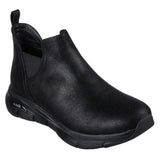 Skechers Women's 167367 Arch Fit Smooth- Always Right Black Casual Boots ThatShoeStore