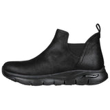 Skechers Women's 167367 Arch Fit Smooth- Always Right Black Casual Boots ThatShoeStore
