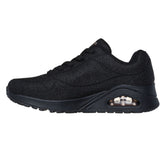Skechers Women's 177023 Uno-Coruscate Black Casual Shoes ThatShoeStore