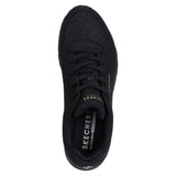 Skechers Women's 177023 Uno-Coruscate Black Casual Shoes ThatShoeStore