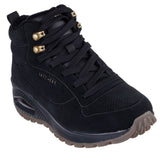 Skechers Women's 177174 Uno Rugged - Glamorous Terrain Black Casual Shoes ThatShoeStore