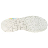 Skechers Women's 177995 Uno-ONE FOR Stars! White Multi Casual Shoes ThatShoeStore