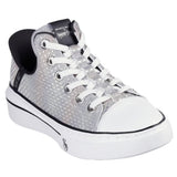 Skechers Women's 186006 Snoop One Disco Snoop Silver Multi Slip- Ins Casual Shoes ThatShoeStore