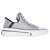 Skechers Women's 186006 Snoop One Disco Snoop Silver Multi Slip- Ins Casual Shoes ThatShoeStore