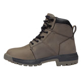 Timberland PRO Men's TB-0A647Q-EJO 6IN Montauk Medium Grey Leather Soft Toe Waterproof Work Boots ThatShoeStore
