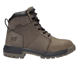 Timberland PRO Men's TB-0A647Q-EJO 6IN Montauk Medium Grey Leather Soft Toe Waterproof Work Boots ThatShoeStore