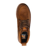 Timberland PRO Men’s TB-1A5SXH-214 6IN Wedge Brown Soft Toe Work Boots ThatShoeStore