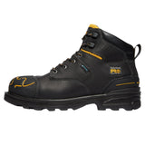 Timberland PRO Men's TB1A451G 6IN Magnitude Black Waterproof Composite Toe Work Boots ThatShoeStore