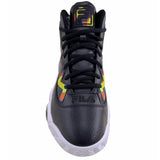 Fila Men's 1BM01745-024 MB Jamal Mashburn Black Red Orange Fila Red Retro Basketball Shoes ThatShoeStore