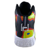 Fila Men's 1BM01745-024 MB Jamal Mashburn Black Red Orange Fila Red Retro Basketball Shoes ThatShoeStore