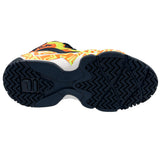 Fila Men's 1BM01749-423 MB Jamal Mashburn Navy Orange Yellow Retro Basketball Shoes ThatShoeStore